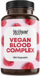 Yes Vegan Eisen Bisglycinat Kapseln hochdosiert mit 20 mg Eisen vegan und ohne Zusatzstoffe 180 Kapseln – Bild 1 von 1