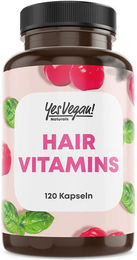 Yes Vegan Hair Vitamins Zink Biotin Selen Kombination Kapseln 120 Stück vegan glutenfrei ohne Gelatine für Erwachsene – Bild 1 von 1