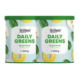 Yes Vegan Naturals Daily Greens Superfood Mischung Pulver vegan 2x 300 g – Bild 1 von 2