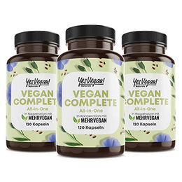 Yes Vegan Naturals Multivitamin und Mineralien Kapseln vegan ohne Zusatzstoffe – Bild 1 von 2