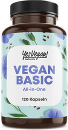 Yes Vegan Naturals Zink Biotin Selen Kombi Kapseln vegan ohne Zusatzstoffe 120 Kapseln – Bild 1 von 1