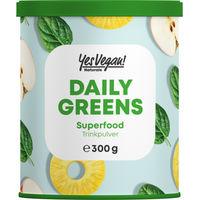 Produktbild von YesVegan Naturals Daily Greens Superfood Mischung mit Spirulina und Chlorella Pulver Vegan 6er Set 1800 g