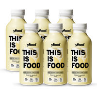 Produktbild von yfood Smooth Vanilla Trinkmahlzeit 6er Pack 6 x 0,5L
