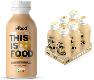 yfood Trinkmahlzeit Salted Caramel 6er-Pack 6 x 0,5 l – Bild 1 von 1