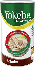 Yokebe Die Aktivkost Mahlzeitersatz Schokolade Pulver vegan glutenfrei laktosefrei 500 g – Bild 1 von 6