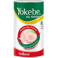 Produktbild von Yokebe Erdbeer Mahlzeitersatz Pulver glutenfrei laktosefrei vegan