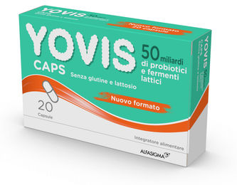 YOVIS Kapseln von Alfasigma gluten- und laktosefrei 20 Kapseln – Bild 1 von 3