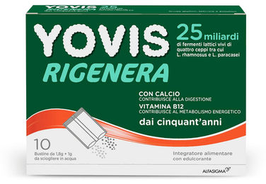 YOVIS RIGENERA 50+ Alfasigma Sticks für Senioren 10 Beutel – Bild 1 von 3