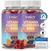 Produktbild von yuicy Kids Gummies Vitamine für Kinder vegan ohne Gelatine und Zusatzstoffe 120 Stück