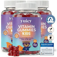 Produktbild von yuicy Kids Gummies Vitamine für Kinder vegan ohne Gelatine und Zusatzstoffe