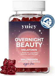 yuicy Overnight Beauty Melatonin Gummibärchen 60 Stück – Bild 1 von 3