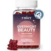 Produktbild von yuicy Overnight Beauty Melatonin Gummibärchen 60 Stück