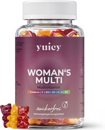 yuicy Woman's Multi Gummies Haar-Vitamine für Frauen 60 Stück – Bild 1 von 4