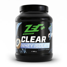 ZEC+ CLEAR WHEY ISOLATE Eiweißpulver Blaubeere-Kokos glutenfrei laktosefrei ohne Zusatzstoffe 900 g – Bild 1 von 1