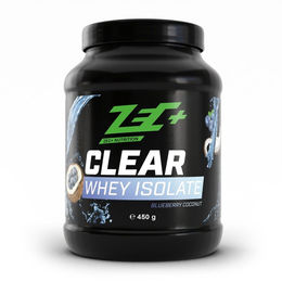 ZEC+ CLEAR WHEY ISOLATE Eiweißpulver Blaubeere-Kokos glutenfrei und laktosefrei 450 g – Bild 1 von 1