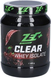 Zec+ CLEAR WHEY ISOLATE Eiweißpulver Kirsche laktosefrei und glutenfrei 450 g – Bild 1 von 2