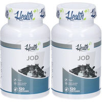 Produktbild von Zec+ Jod mit Kaliumjodid, 120 Kapseln, vegan und ohne Zusatzstoffe, für Sportler sowie Schwangere und Stillende