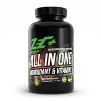 Produktbild von Zec+ Nutrition All in One Antioxidantien & Vitamine Multivitaminpräparat mit OPC Traubenkernextrakt für Sportler, 120 Kapseln
