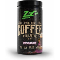 Produktbild von ZEC+ PROTEIN COFFEE Dark Roast Schokolade laktosefrei Pulver