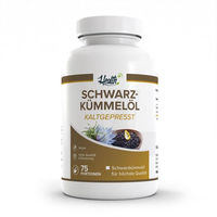 Produktbild von Zec+ Schwarzkümmelöl Kapseln vegan 150 Stück