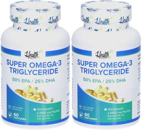 Zec+ Super Omega 3 Triglyceride Fischöl 120 Kapseln – Bild 1 von 1