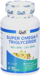 Zec+ Super Omega 3 Triglyceride Fischöl Kapseln 120 Stück – Bild 1 von 1
