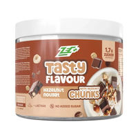 Produktbild von Zec+ Tasty Flavour mit Stücken Haselnuss Nougat 100g
