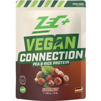 Produktbild von Zec+ VEGAN CONNECTION Mehrkomponenten Pulver Haselnuss vegan laktosefrei