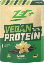 ZEC+ Vegan Rice Protein Pulver Vanille glutenfrei laktosefrei – Bild 1 von 2