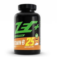 Produktbild von ZEC+ Vitamin B 25 B-Komplex Kapseln für Sportler 120 Stück