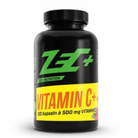 Produktbild von Zec+ Vitamin C mit Hagebutte und Ascorbinsäure 500 mg Kapseln für Sportler 120 Stück