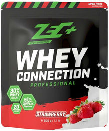 ZEC+ Whey Connection Professional Eiweißpulver Erdbeere 1000 g – Bild 1 von 2