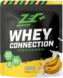 ZEC+ Whey Connection Professional Protein Mischung Banane 1000 g Pulver – Bild 1 von 2