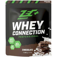 Produktbild von ZEC+ Whey Connection Professional Whey Protein Mischung Schokolade 800 g Pulver