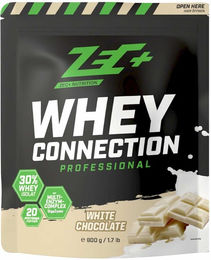 ZEC+ Whey Connection Professional Whey Protein Pulver Weiße Schokolade 1000 g – Bild 1 von 2