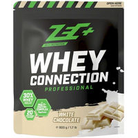 Produktbild von ZEC+ Whey Connection Professional Whey Protein Pulver Weiße Schokolade 1000 g
