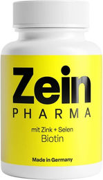 ZeinPharma Biotin Komplex mit Zink und Selen hochdosiert 180 Kapseln – Bild 1 von 2