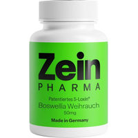 Produktbild von ZeinPharma Boswellia Weihrauch Kapseln vegan zuckerfrei glutenfrei laktosefrei 60 Stück