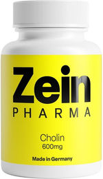 ZeinPharma Cholin 600 mg Bitartrat vegetarische Kapseln 60 Stück – Bild 1 von 2