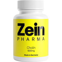 Produktbild von ZeinPharma Cholin 600 mg Bitartrat vegetarische Kapseln 60 Stück