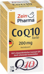 ZeinPharma Coenzym Q10 Ubiquinon 200 mg Kapseln vegetarisch 120 Stück – Bild 1 von 5