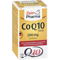 Produktbild von ZeinPharma Coenzym Q10 Ubiquinon 200 mg Kapseln vegetarisch 120 Stück