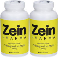 Produktbild von ZeinPharma Di-Magnesium Malat Kapseln vegan ohne Zusatzstoffe 240 Stück