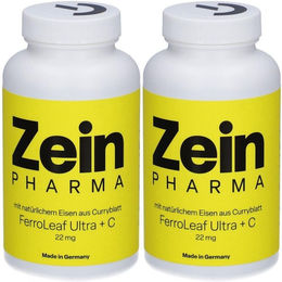 ZeinPharma FerroLeaf Ultra+C Eisen 22 mg Kapseln 120 Stück vegan glutenfrei laktosefrei – Bild 1 von 1