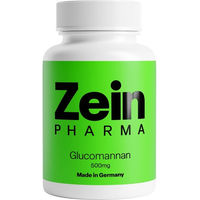 Produktbild von ZeinPharma Glucomannan Sättigungskapseln 500 mg vegan 90 Kapseln