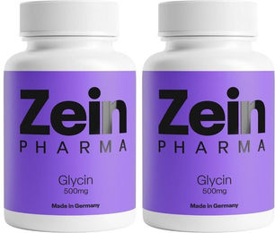 ZeinPharma Glycin Kapseln 500 mg vegan vegetarisch – Bild 1 von 4