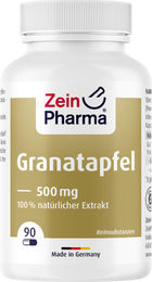ZeinPharma Granatapfel Kapseln 550 mg vegetarisch glutenfrei 90 Stück – Bild 1 von 1