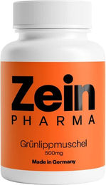 ZeinPharma Grünlippmuschel Kapseln vegan ohne Zusatzstoffe 500 mg – Bild 1 von 4