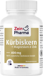 ZeinPharma Kürbiskern Plus mit Zink und Magnesium, 60 Kapseln pflanzlicher Ursprung – Bild 1 von 1