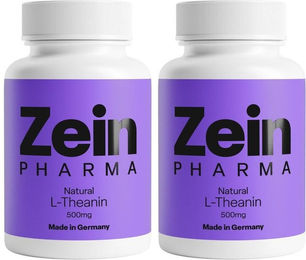 ZeinPharma L-Theanin Kapseln 500 mg vegan 180 Stück – Bild 1 von 4